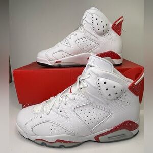 NEW IN BOX Nike Air Jordan 6 Retro Red Oreo 2022 CT8529-162 Size 6.5